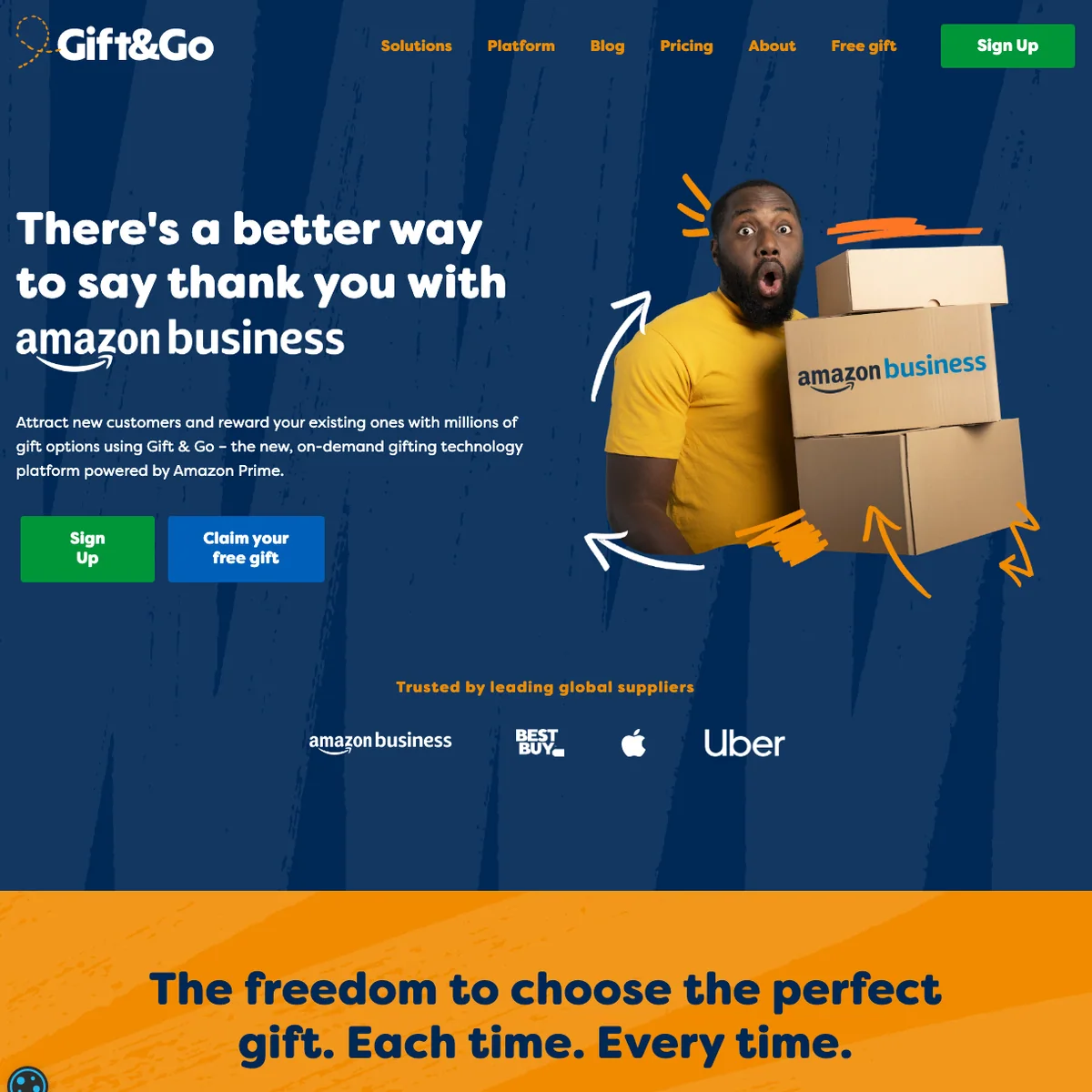Gift & Go website