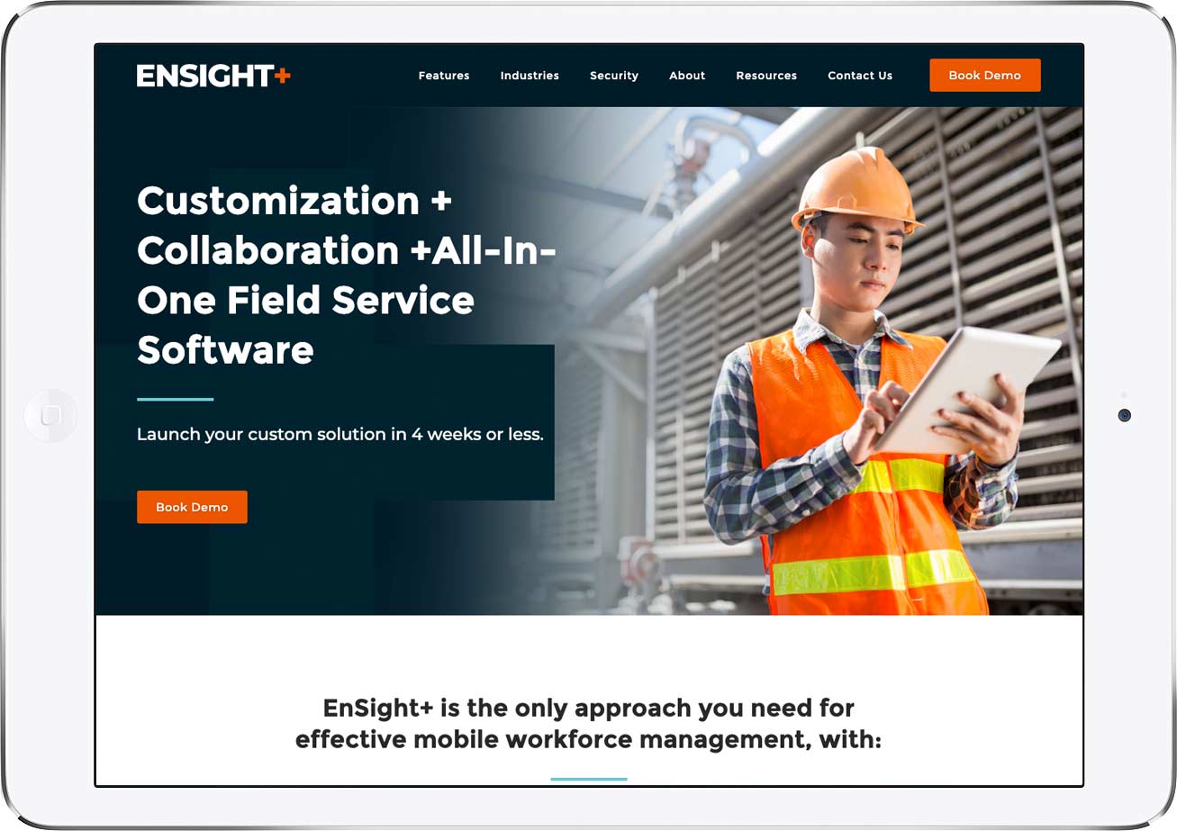 Ensight+ Website